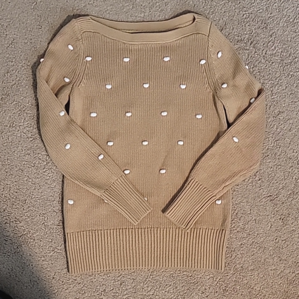 Loft Bobble Stitch Sweater